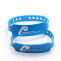 Pulseira de silicone da moda personalizada por atacado